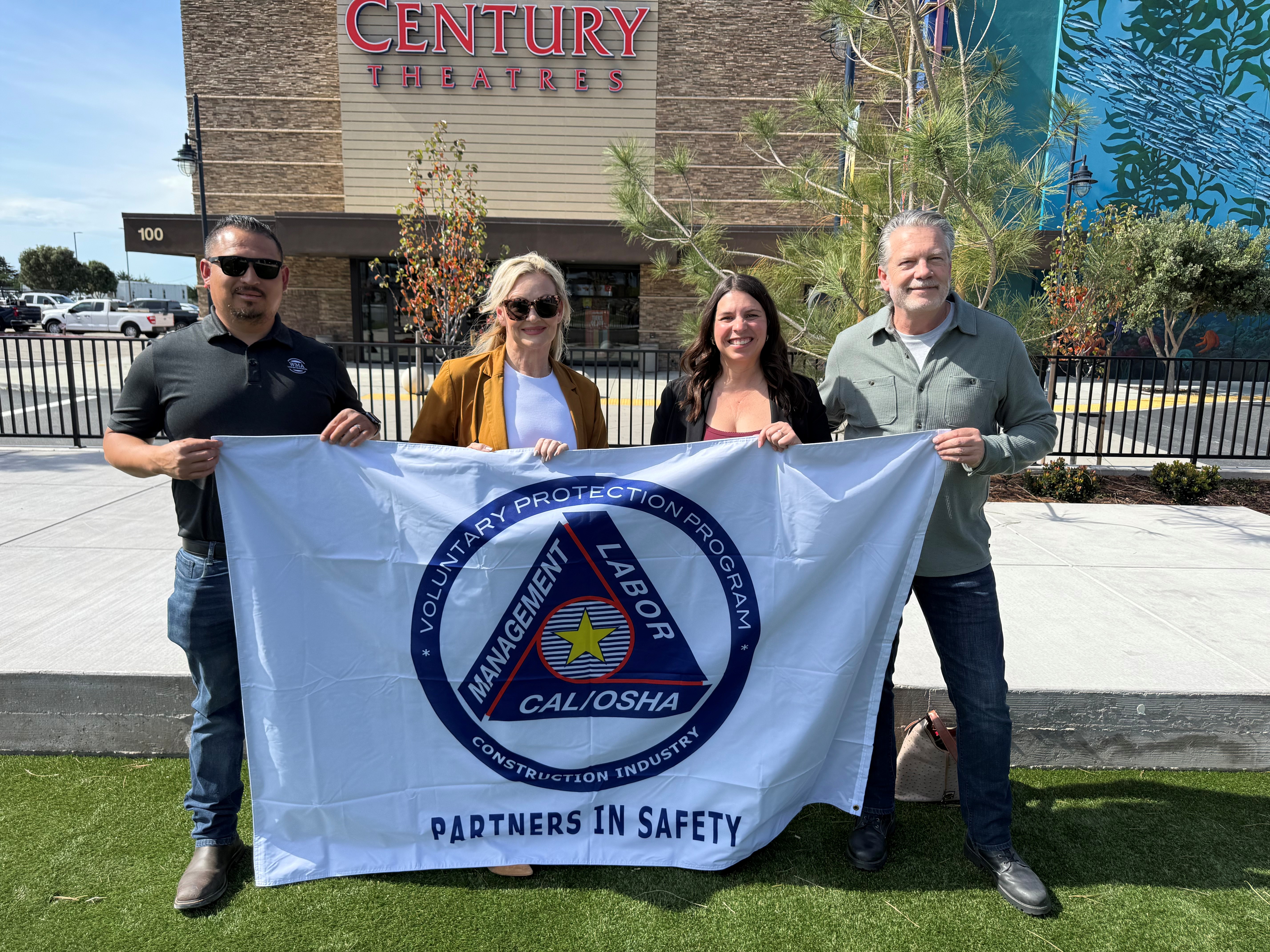 Golden Gate Award with WMA leadership team